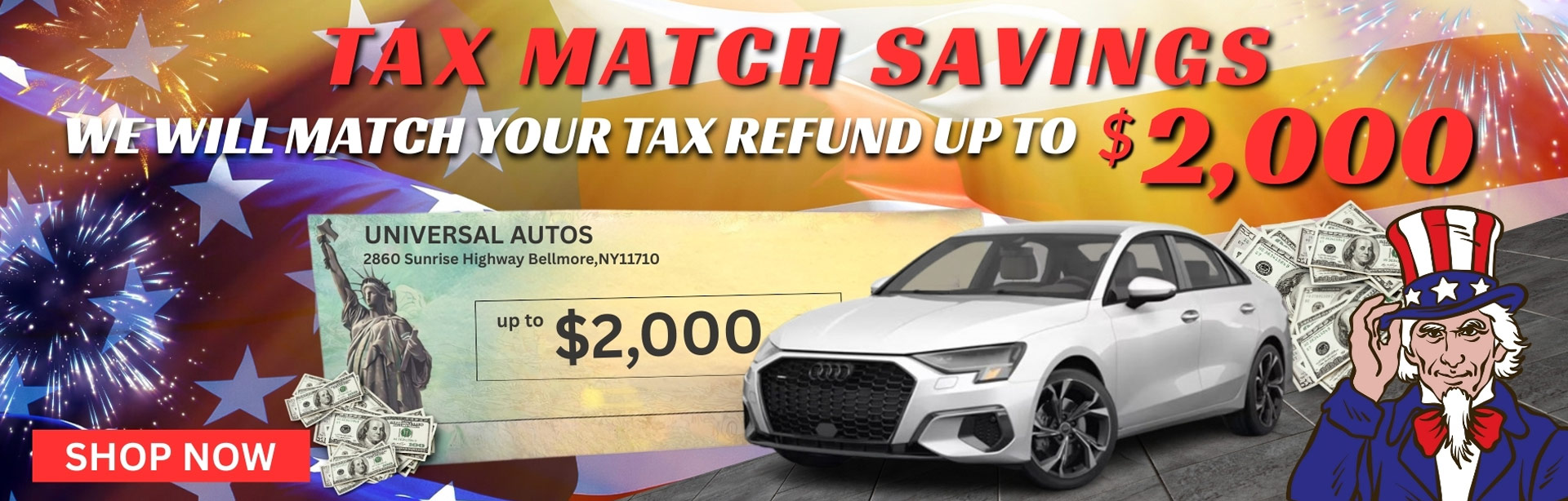 Universal Autos Tax Match